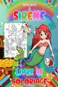 Sirène Livre de Coloriage