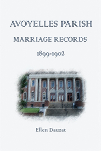 Avoyelles Parish Marriage Records 1899 - 1902