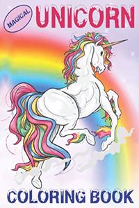 Magical Unicorn Coloring Book
