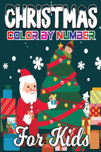 Christmas Color By Number For Kids