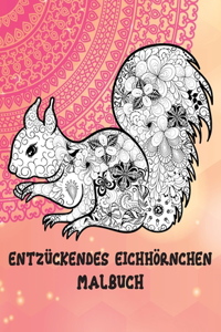 Entzückendes Eichhörnchen - Malbuch