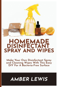 Homemade Disinfectant Spray and Wipes