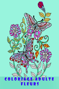 coloriage adulte fleurs