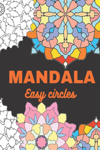 mandala easy circles