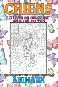 Le livre de coloriage pour UPS cultivé - Soulagement du stress Mandala - Animaux - Chiens