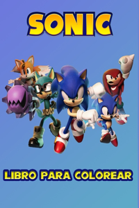 Sonic Libro Para Colorear