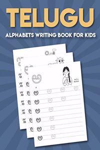 Telugu Alphabets Writing Book for Kids