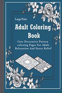 Adult Coloring Book