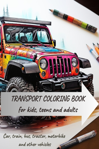 Transport Coloring Book