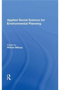 Applied Social Science For Environmental Planning