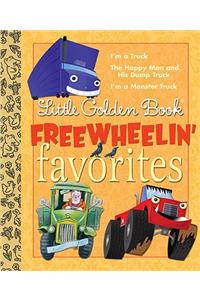 Little Golden Books Freewheelin' Favorites: I'm a Truck, the Happy Man and His Dump Truck, I'm a Monster Truck