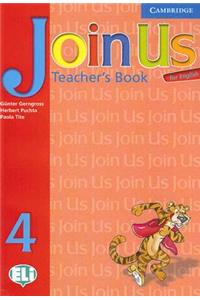 Join Us for English 4 Teacher's Book