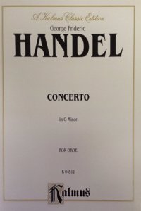 CONCERTO IN G MINOR OBOE & PIANO