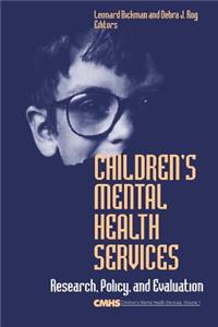 Children's Mental Health Services