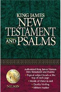 Coat Pocket New Testament and Psalms