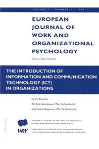 The Introduction of Information and Communication Technology Ict in Organizations