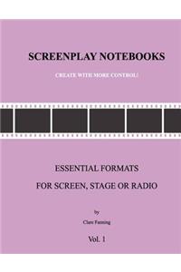 Screenplay Notebook: Create with More Control!