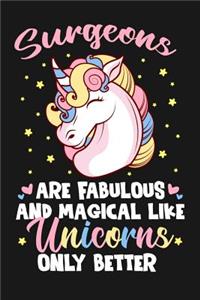 Surgeons Are Fabulous And Magical Like Unicorns Only Better