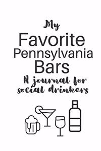 My Favorite Pennsylvania Bars: A journal for social drinkers