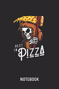 Rest In Pizza Notebook