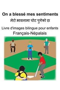 Français-Népalais On a blessé mes sentiments/मेरो भावनामा चोट पुगेको छ Livre d'images bilingue pour enfants