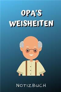 Opa's Weisheiten Notizbuch