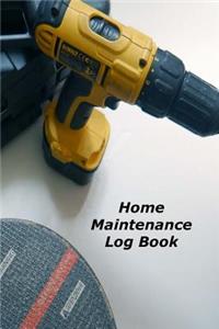 Home Maintenance Log Book