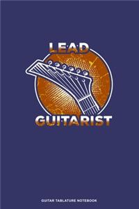Guitar Tablature Notebook