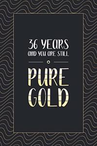 36th Birthday Notebook