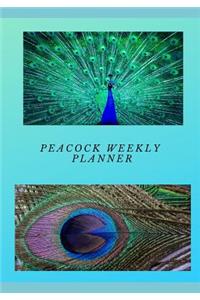 Peacock Weekly Planner
