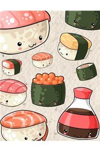 Kawaii Sushi Sketchbook