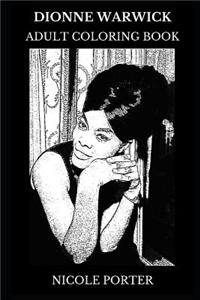 Dionne Warwick Adult Coloring Book