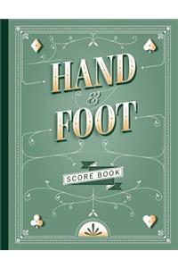 Hand and Foot Score Book
