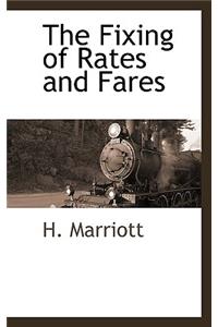 The Fixing of Rates and Fares