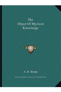 Object Of Mystical Knowledge