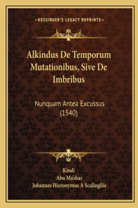 Alkindus De Temporum Mutationibus, Sive De Imbribus