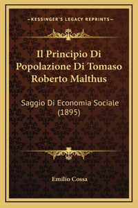Principio Di Popolazione Di Tomaso Roberto Malthus