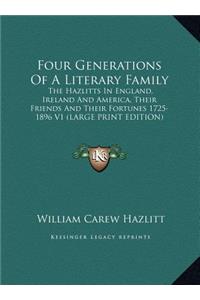 Four Generations of a Literary Family