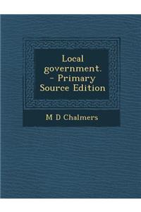 Local Government.