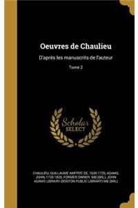 Oeuvres de Chaulieu