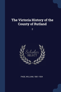 The Victoria History of the County of Rutland