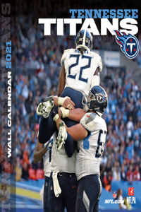 Tennessee Titans 2021 12x12 Team Wall Calendar