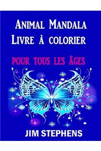 Animal Mandala Livre à colorier