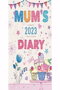Mum's Fabric A5 Planner Diary 2023