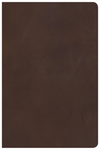 KJV Large Print Personal Size Reference Bible, Brown Genuine Leather, Indexed