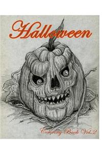 Halloween: Coloring Book Vol.2: Super Fun Fantasy Coloring Books for Kids and Adults