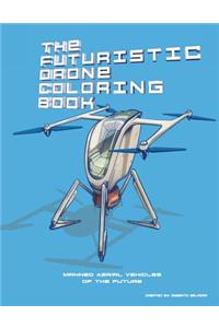 Futuristic Drone Coloring Book