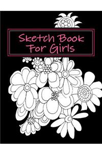 Sketch Book For Girls