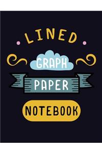 Lined Graph Paper Notebook