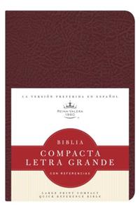 Biblia Compacta Letra Grande Con Referencias-Rvr 1960